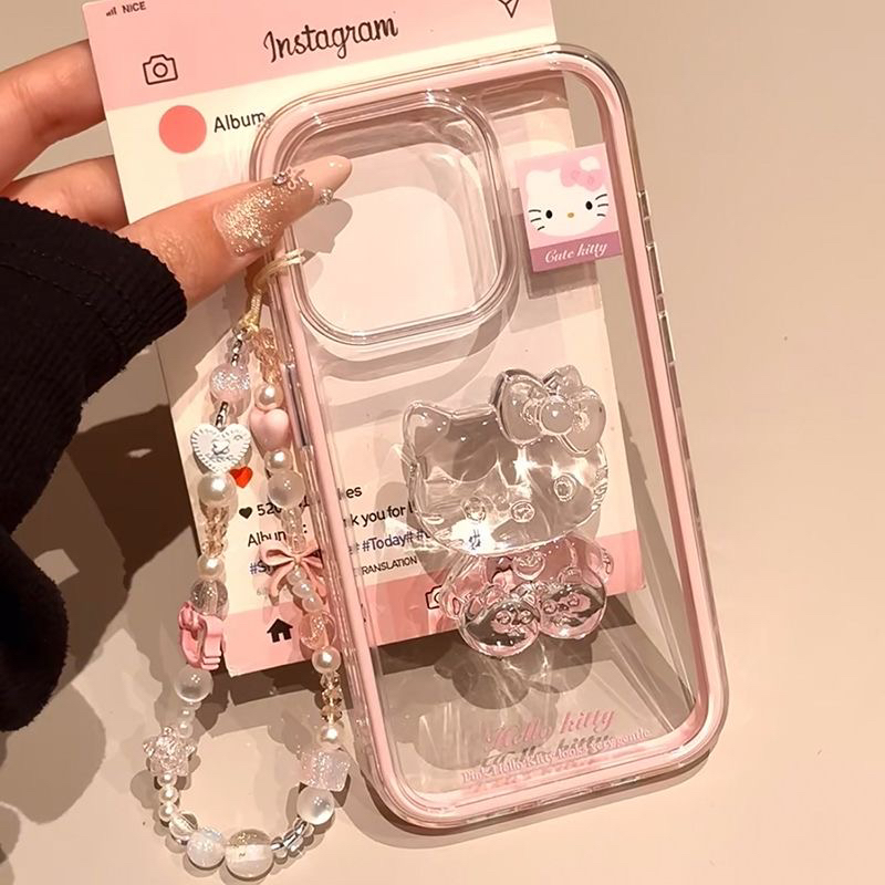 C水晶立体可爱少女心适用苹果全系列手机壳