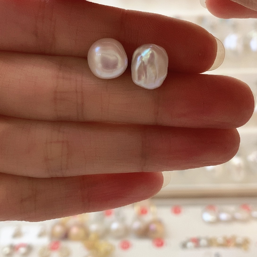 淡水珍珠颈饰银S925镶嵌