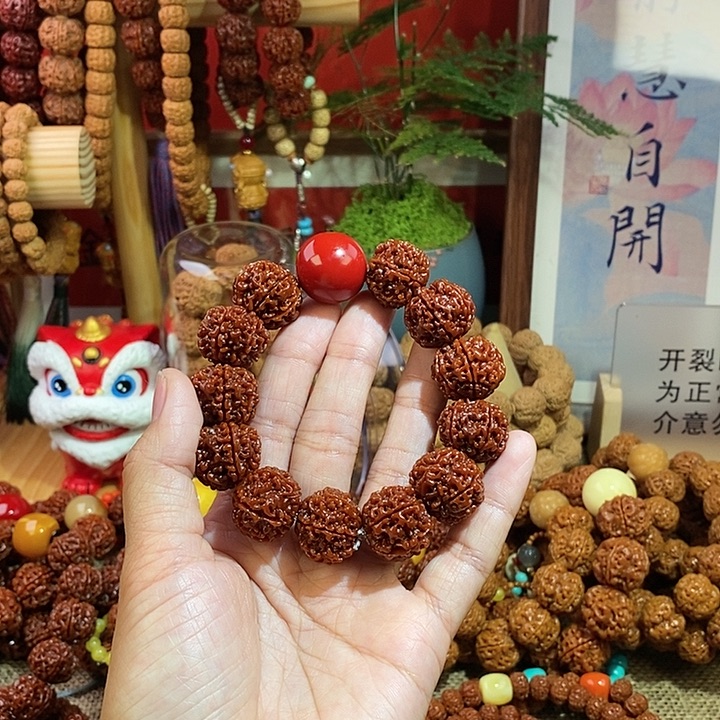 金刚菩提手串206玉华红珠