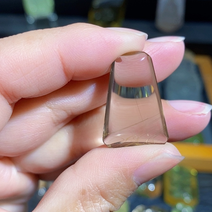 发晶颈饰未镶嵌吊坠