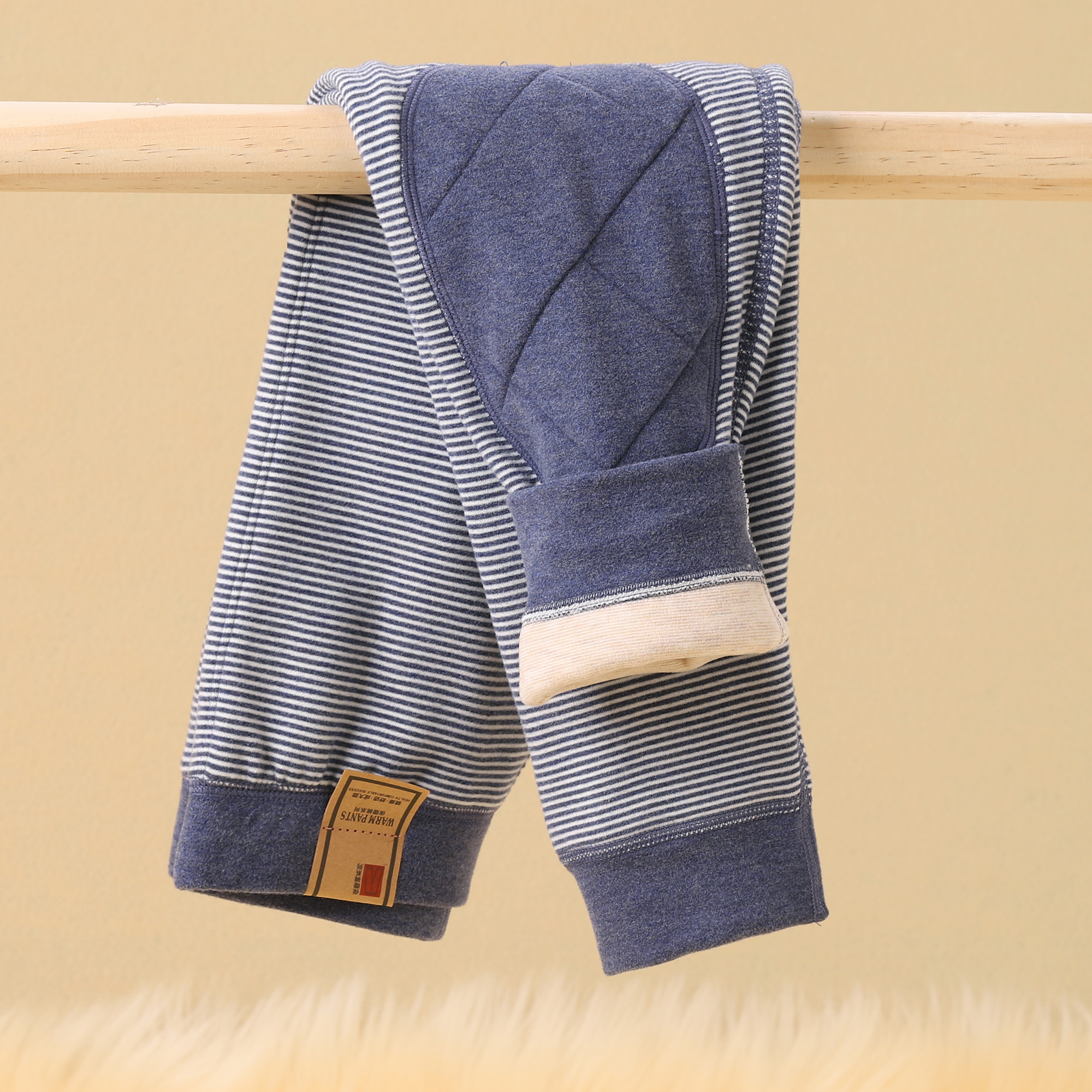 羊毛蚕丝儿童保暖裤校服神器男童女孩恒温裤冬季加厚内搭 9235 