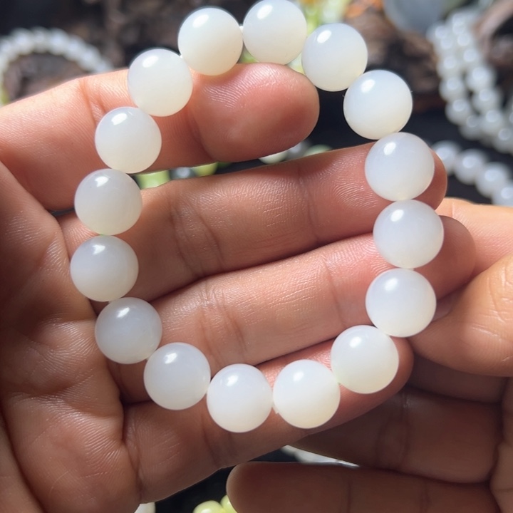 和田玉（糖玉）未镶嵌手串