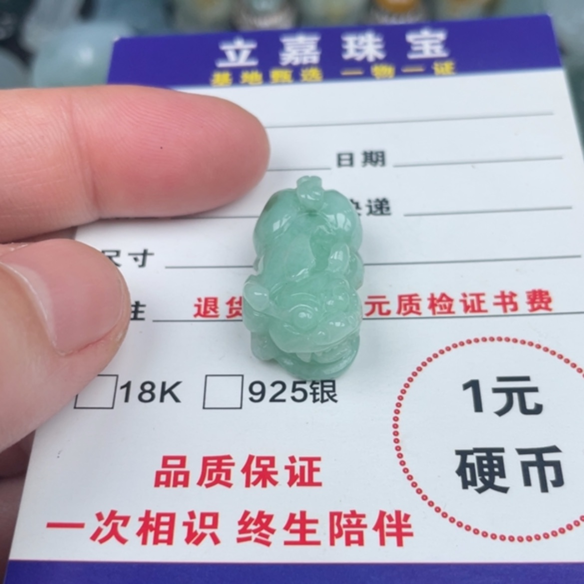 【闪购商品】翡翠颈饰未镶嵌翡翠