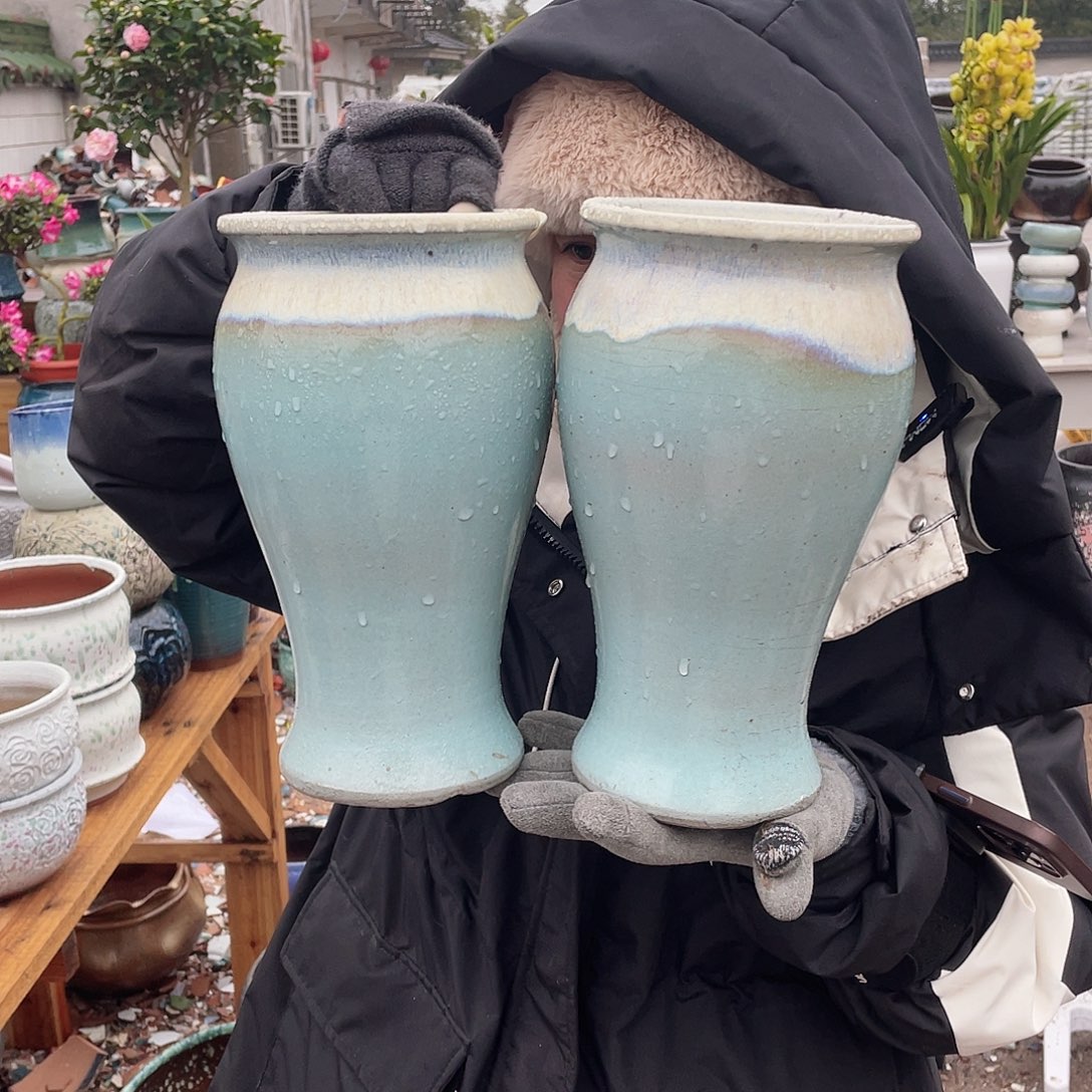 红陶王嫂花盆0201-427