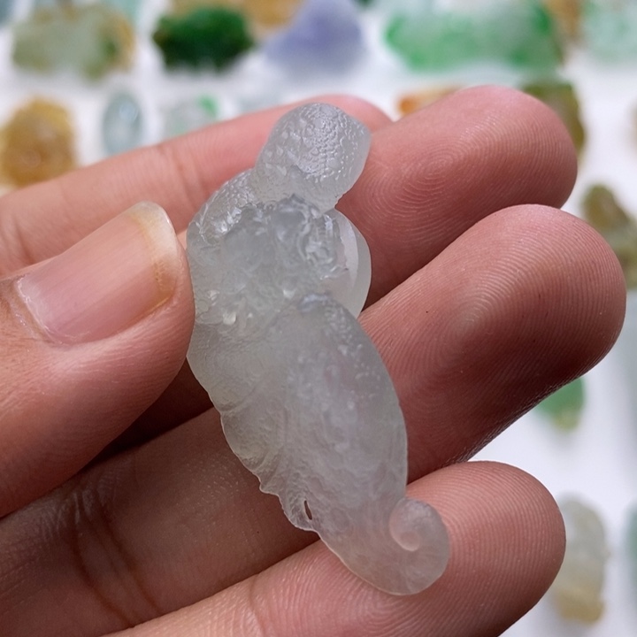 定制翡翠未镶嵌稚*125888988