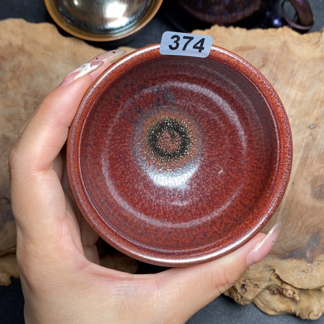 茶盏建窑建盏主人杯374