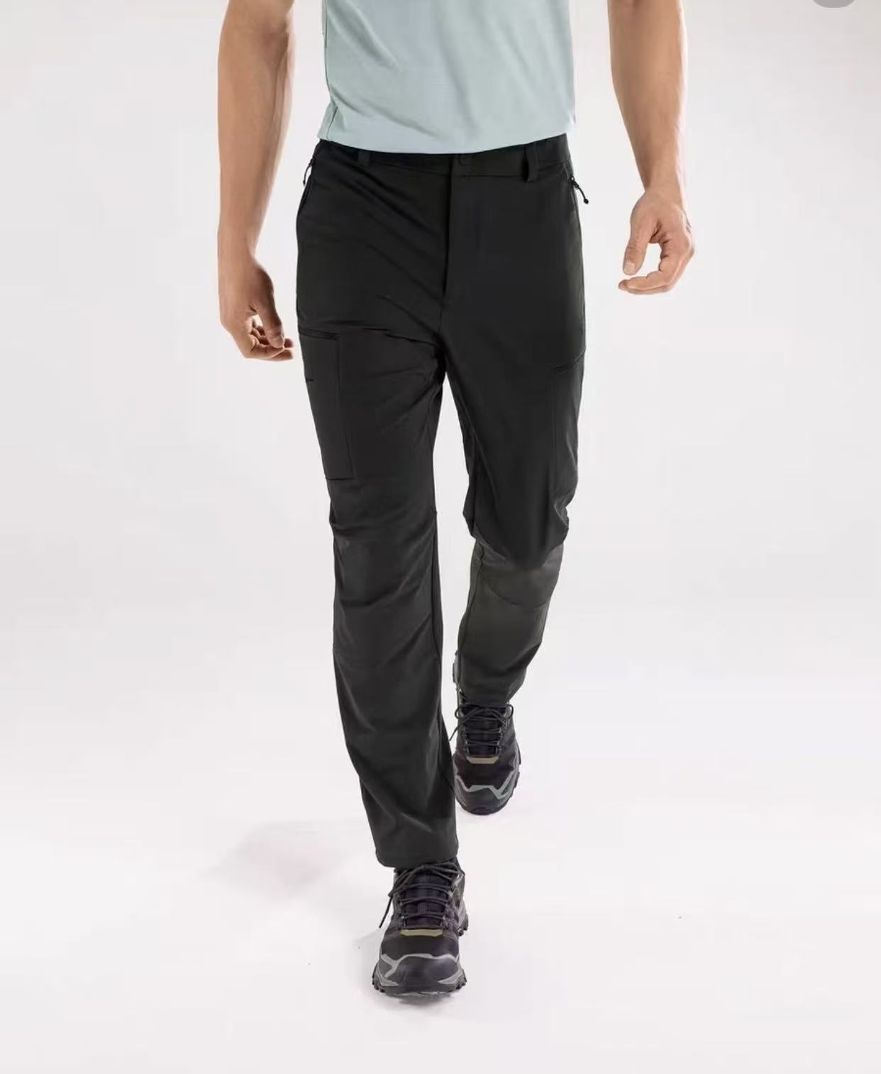 XX--T10X防风耐磨舒适直筒多口袋3D立裁徒步软壳裤 