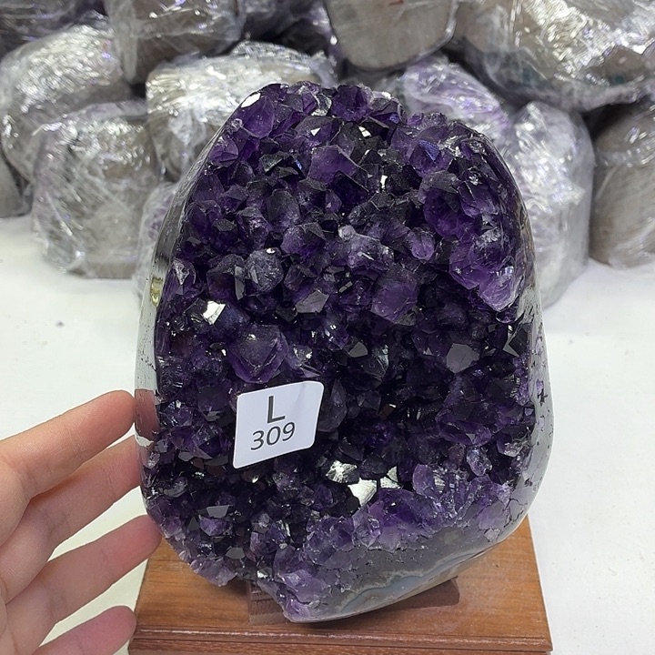摆件未镶嵌水晶天然紫水晶