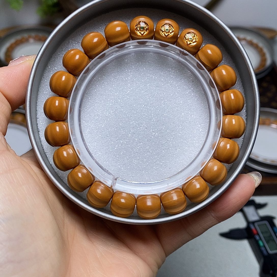 猴头核桃手串358号11左右三标毕业鲨鱼鳍全品