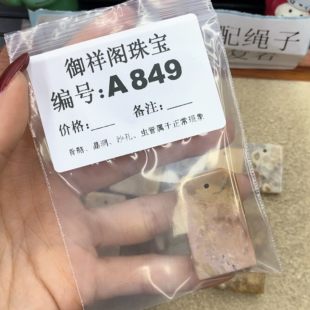 硅化珊瑚（珊瑚玉）A未镶嵌脆***子