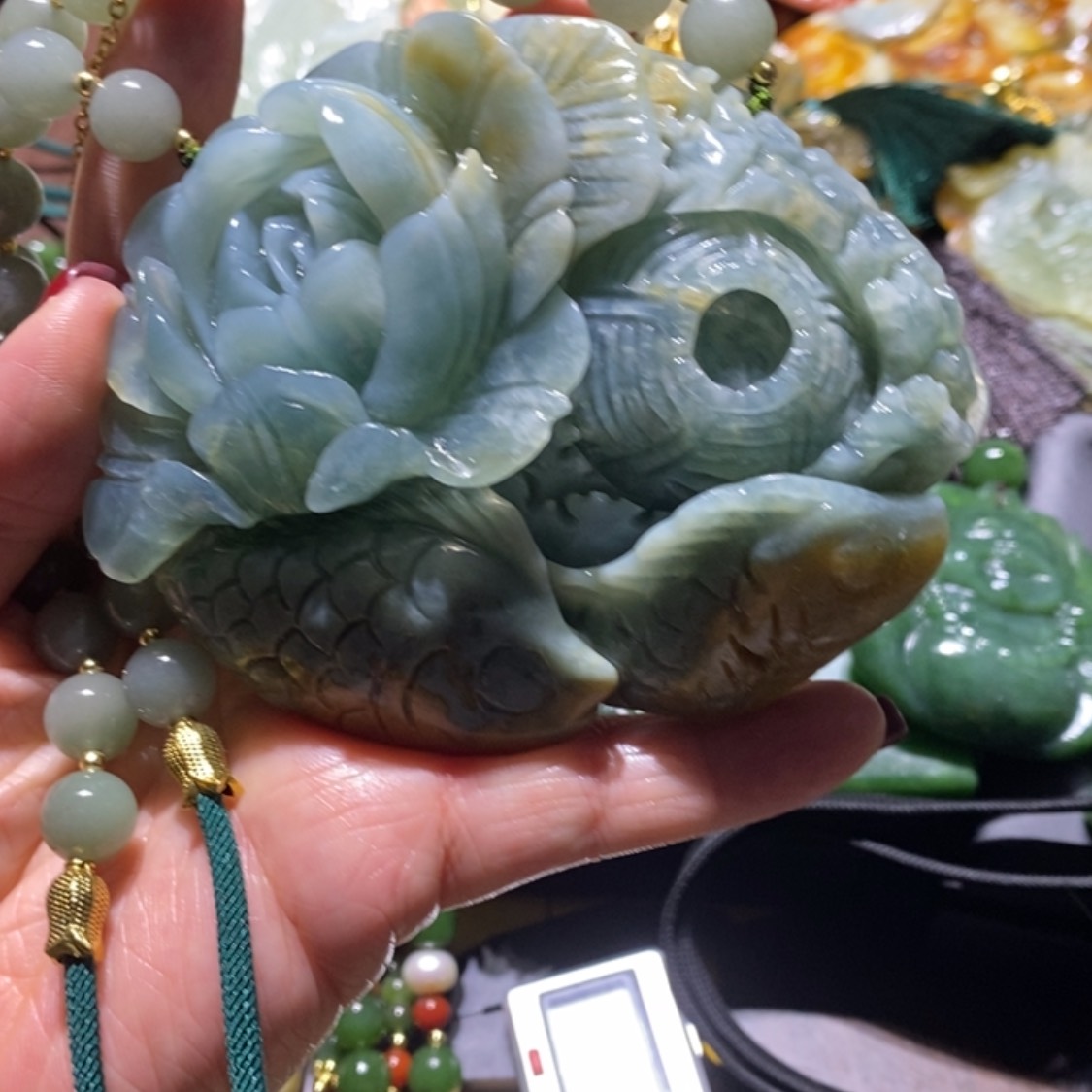 【闪购商品】岫玉毛衣链未镶嵌