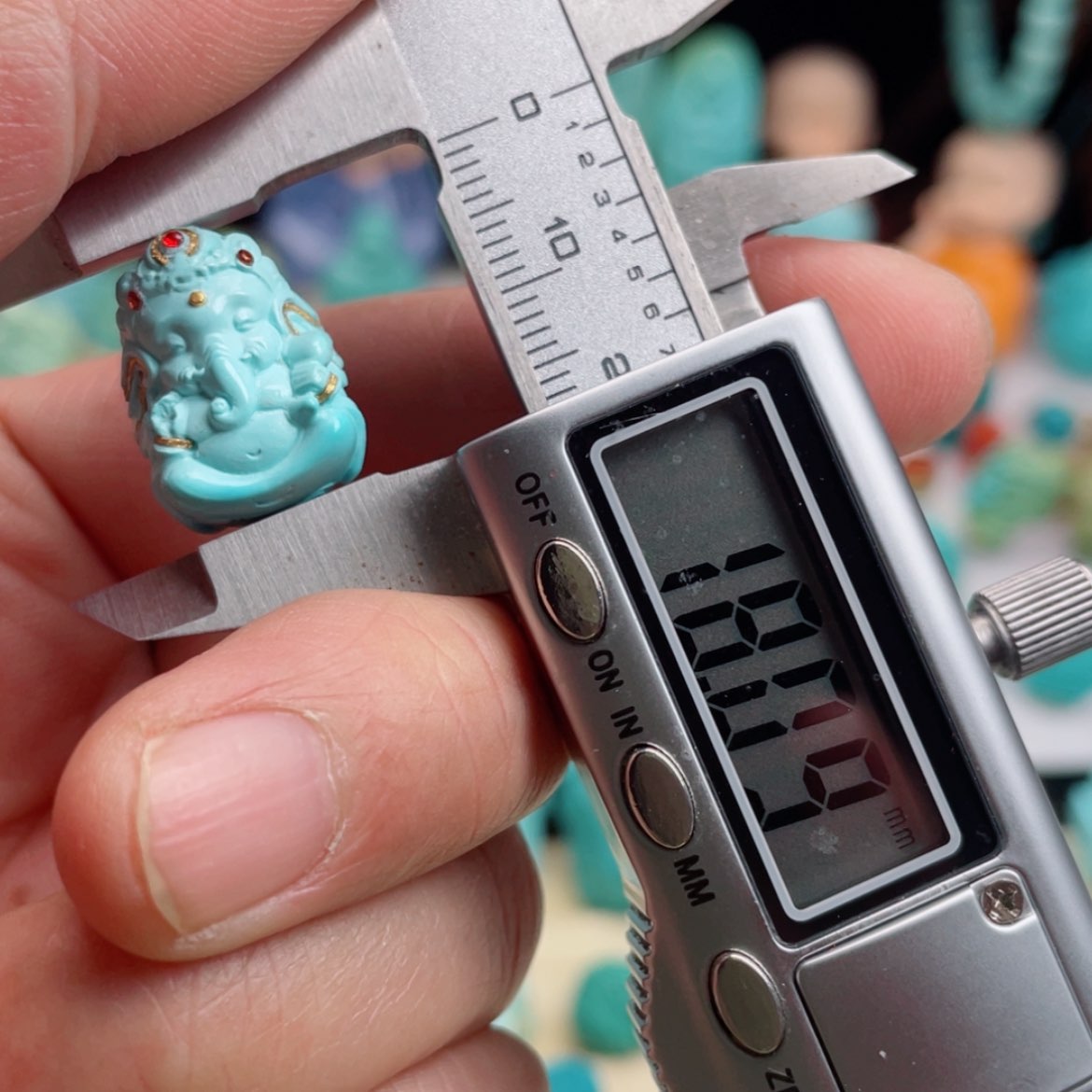 【闪购商品】绿松石吊坠(不含链)未镶嵌