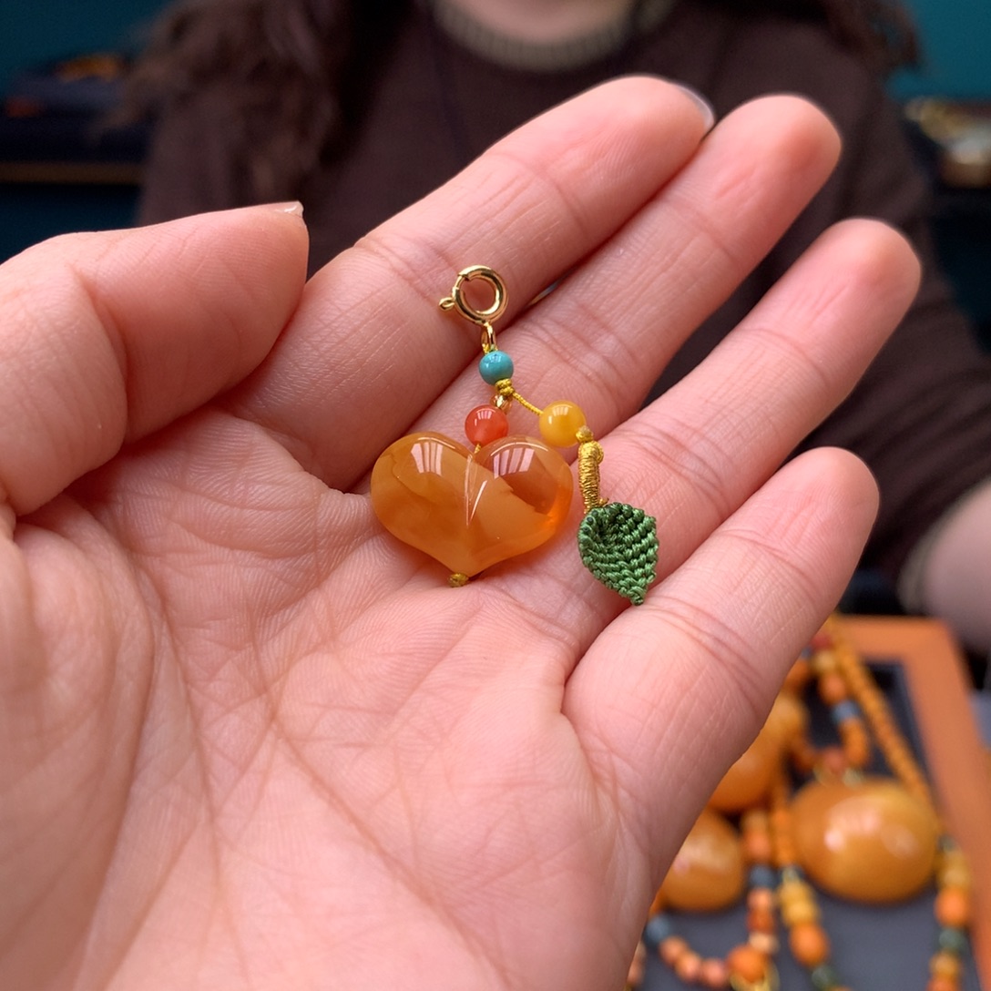 蜜蜡未镶嵌吊坠(不含链)天然