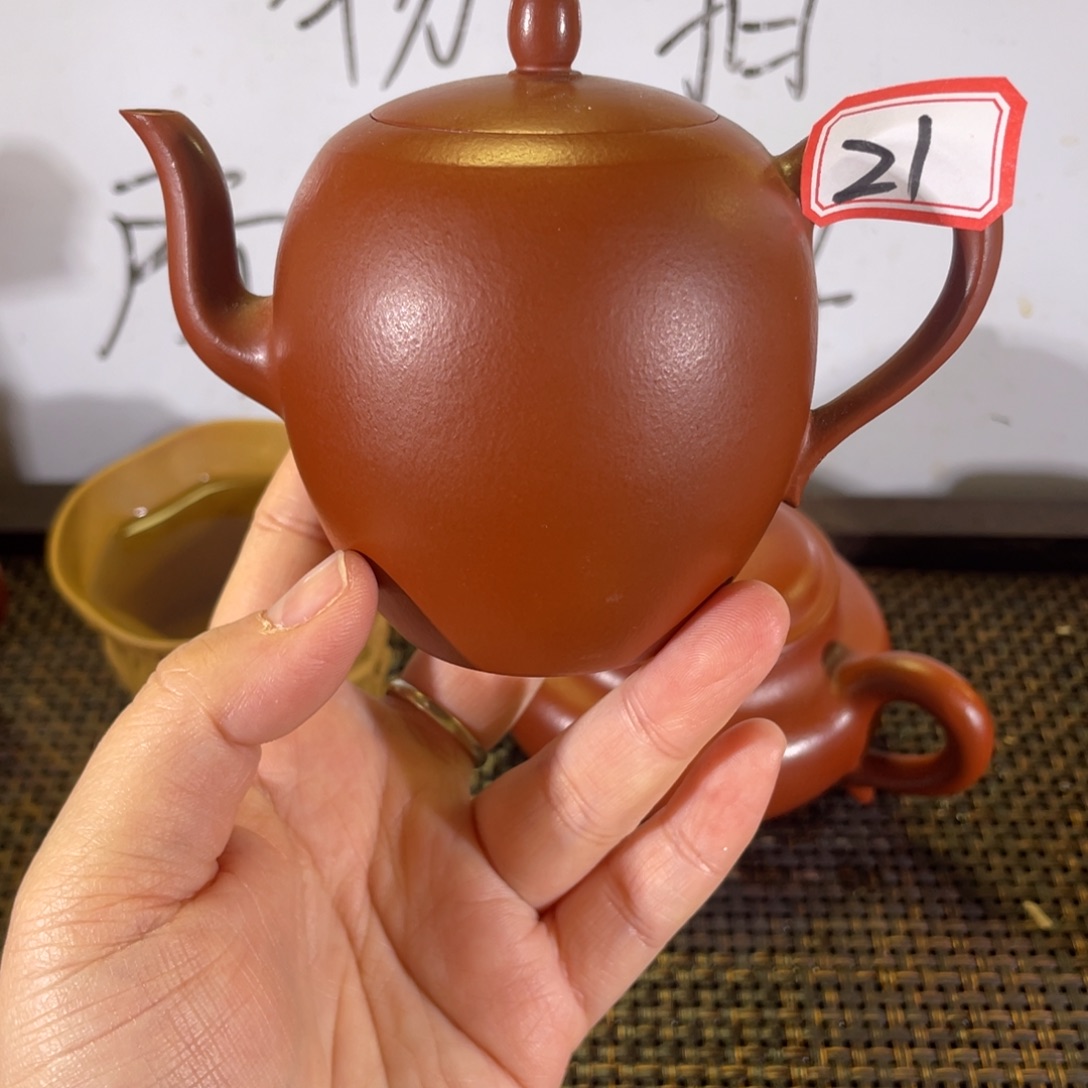 紫砂茶壶美人肩全手