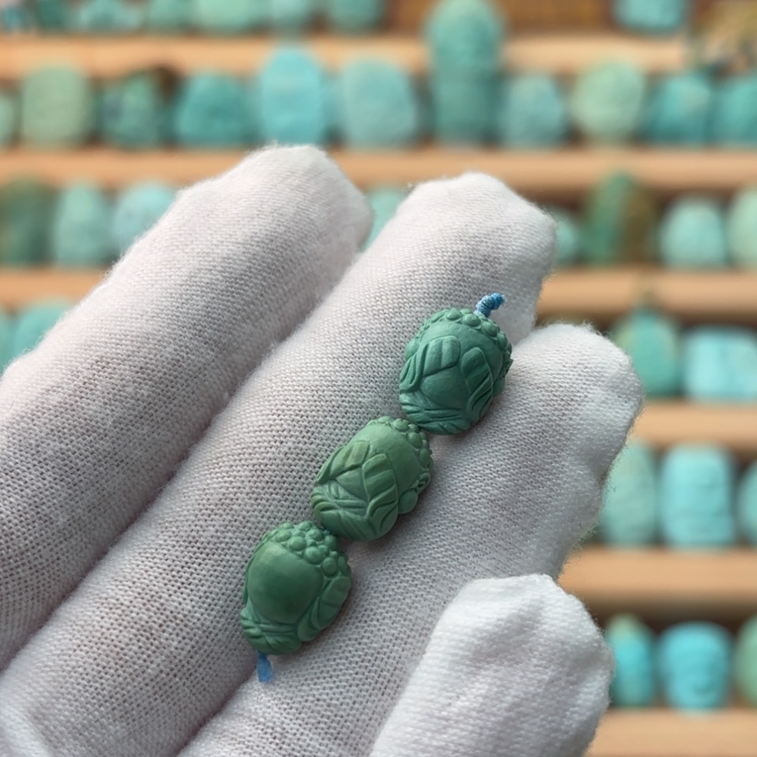 绿松石未镶嵌配饰