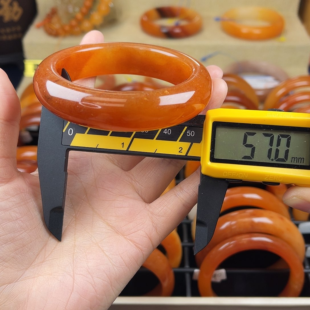 非金属无198 号茄山老油料黄龙57圈口琥珀糖