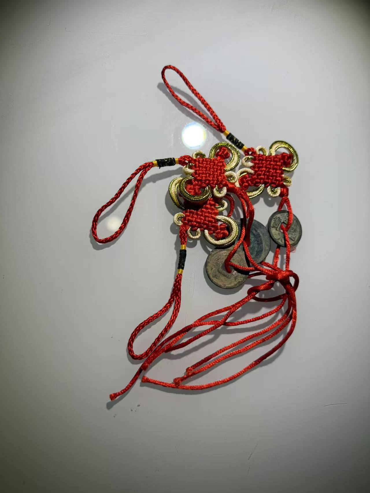 小张小张  （工艺品）手机挂件康熙各种编织创意铜钱个性手工挂