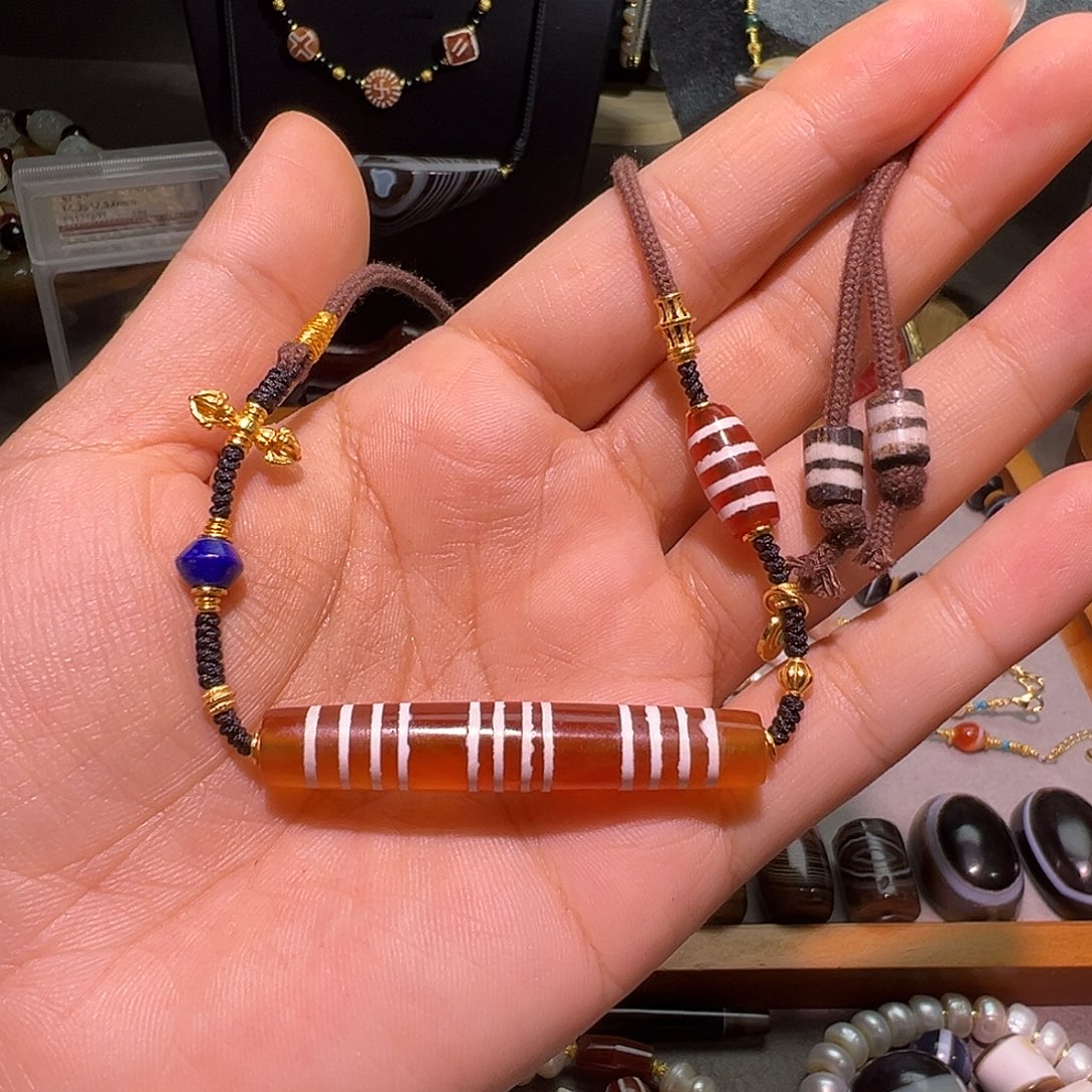 玛瑙/玉髓未镶嵌颈饰