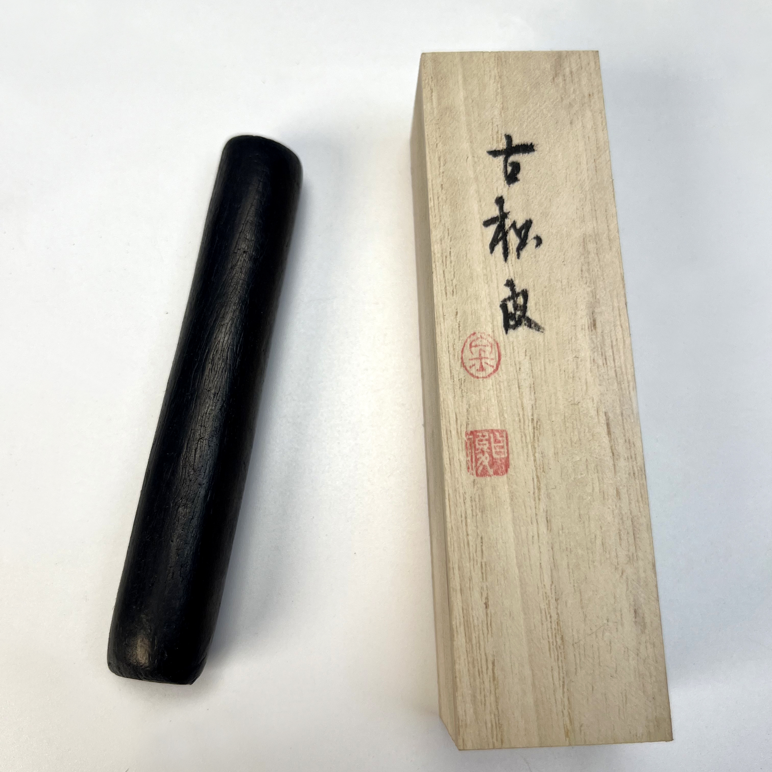 金师傅金自俊【古松皮】油烟1两1锭 墨金堂 非遗徽墨手工作品墨块