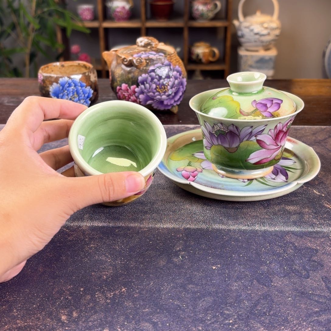 哈***日景德镇纯手工制作工艺制作