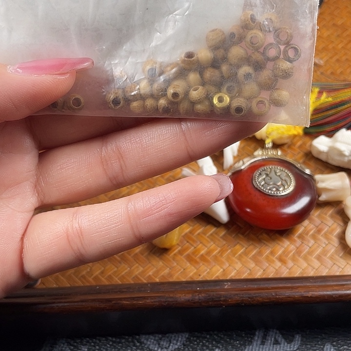鹿骨手串/手链?****?驼骨驼骨20，打包打包