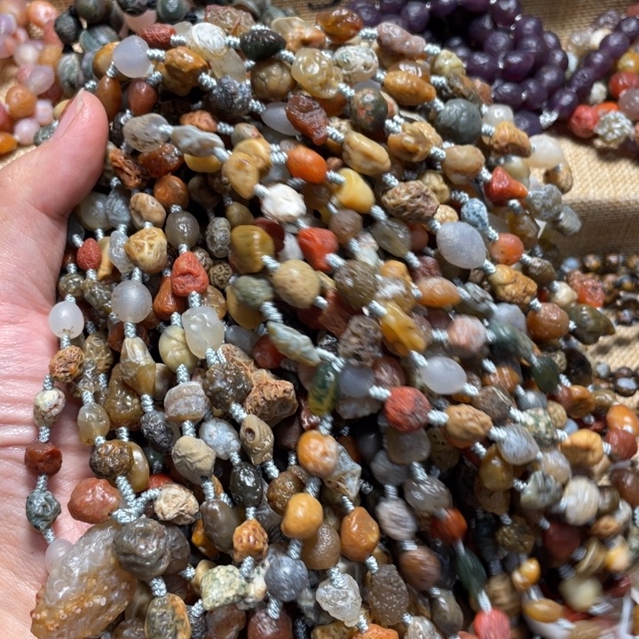 来***京石英石非金属阿拉善原石22条