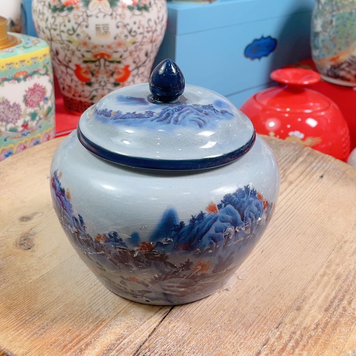 【闪购商品】罐陶瓷茶叶罐密封罐