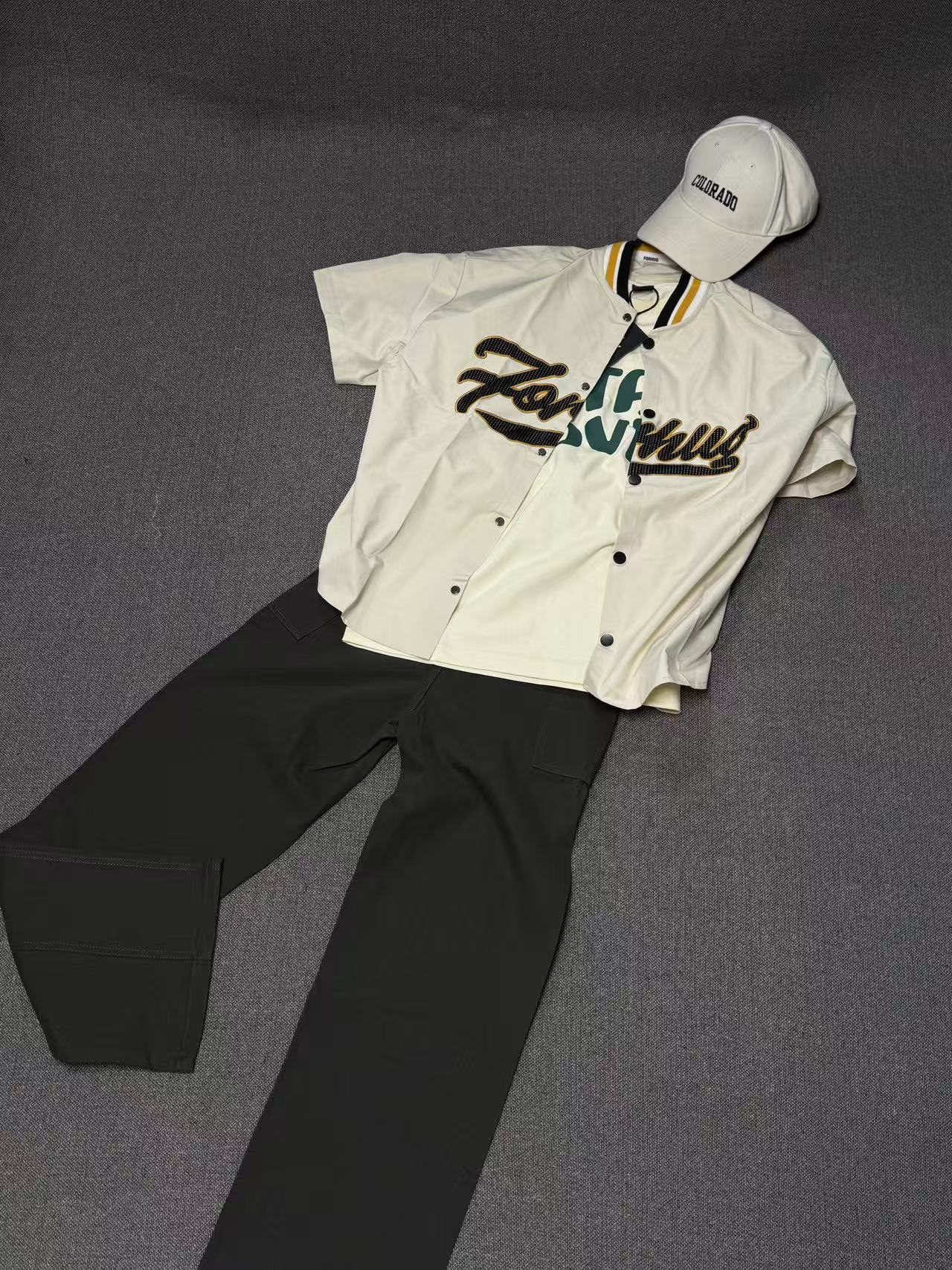 玖喜65~129【定制孤品备注编码下单】孤品国潮T恤套装NO退NO换定制