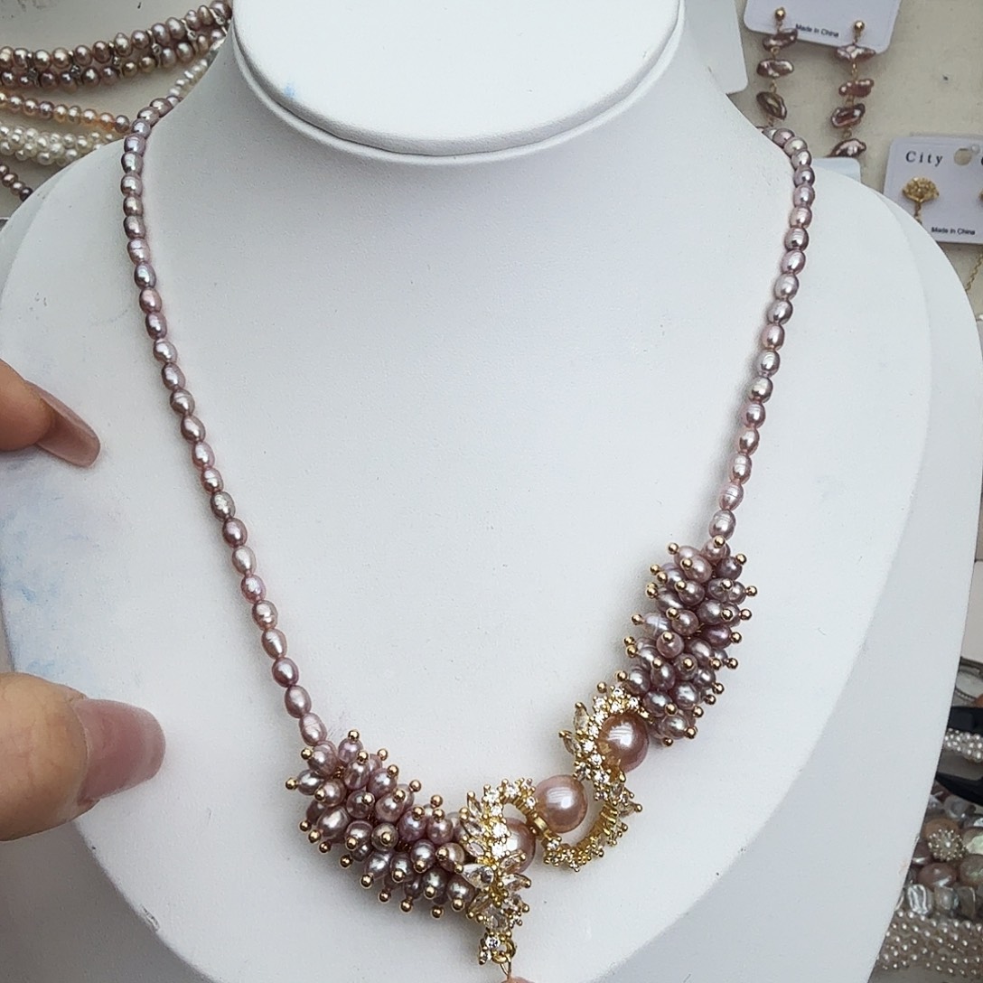 淡水珍珠未镶嵌颈饰