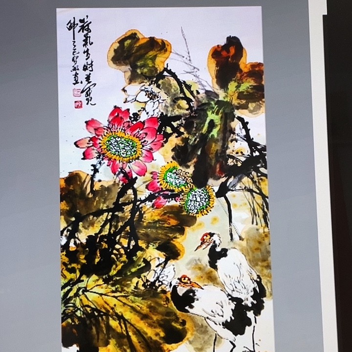 国画张圣敏先生纯手绘作品