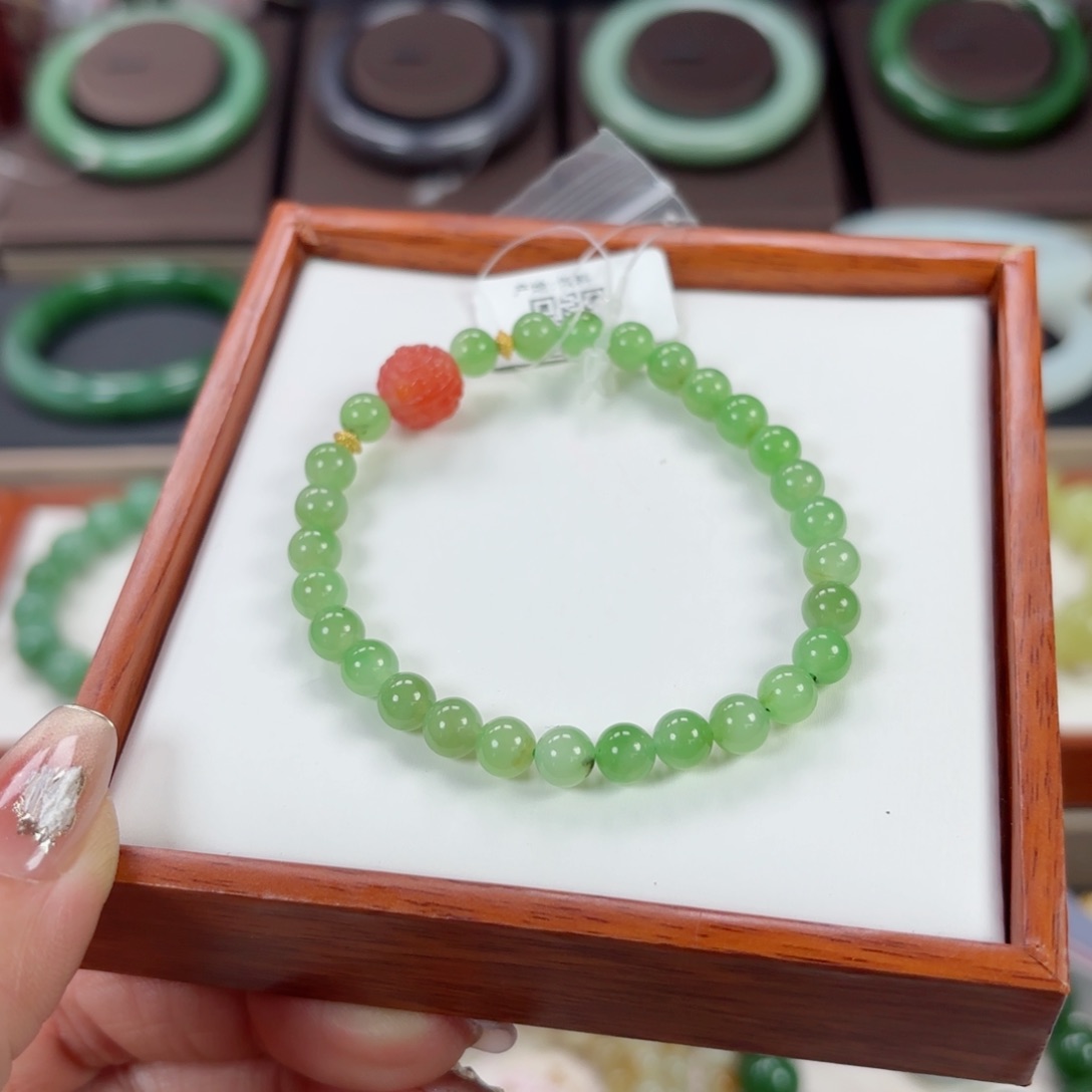 和田玉手链未镶嵌