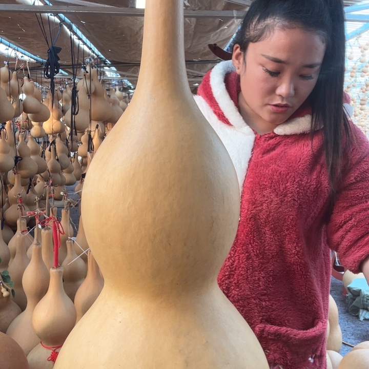 盘***藏有机玻璃精品大葫芦