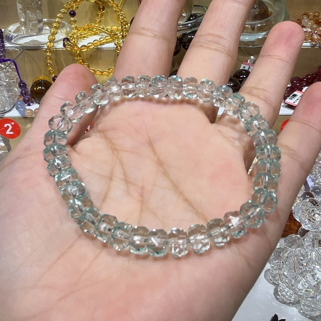 非金属蓝托帕手串7