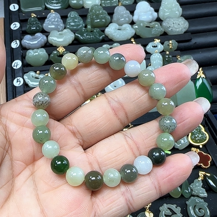 和田玉手链未镶嵌