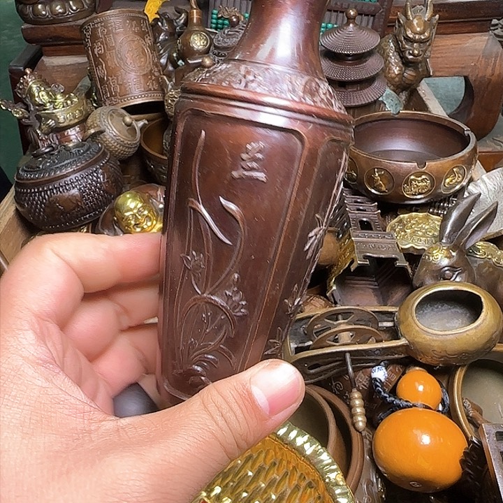 铜器办公室茶室摆件