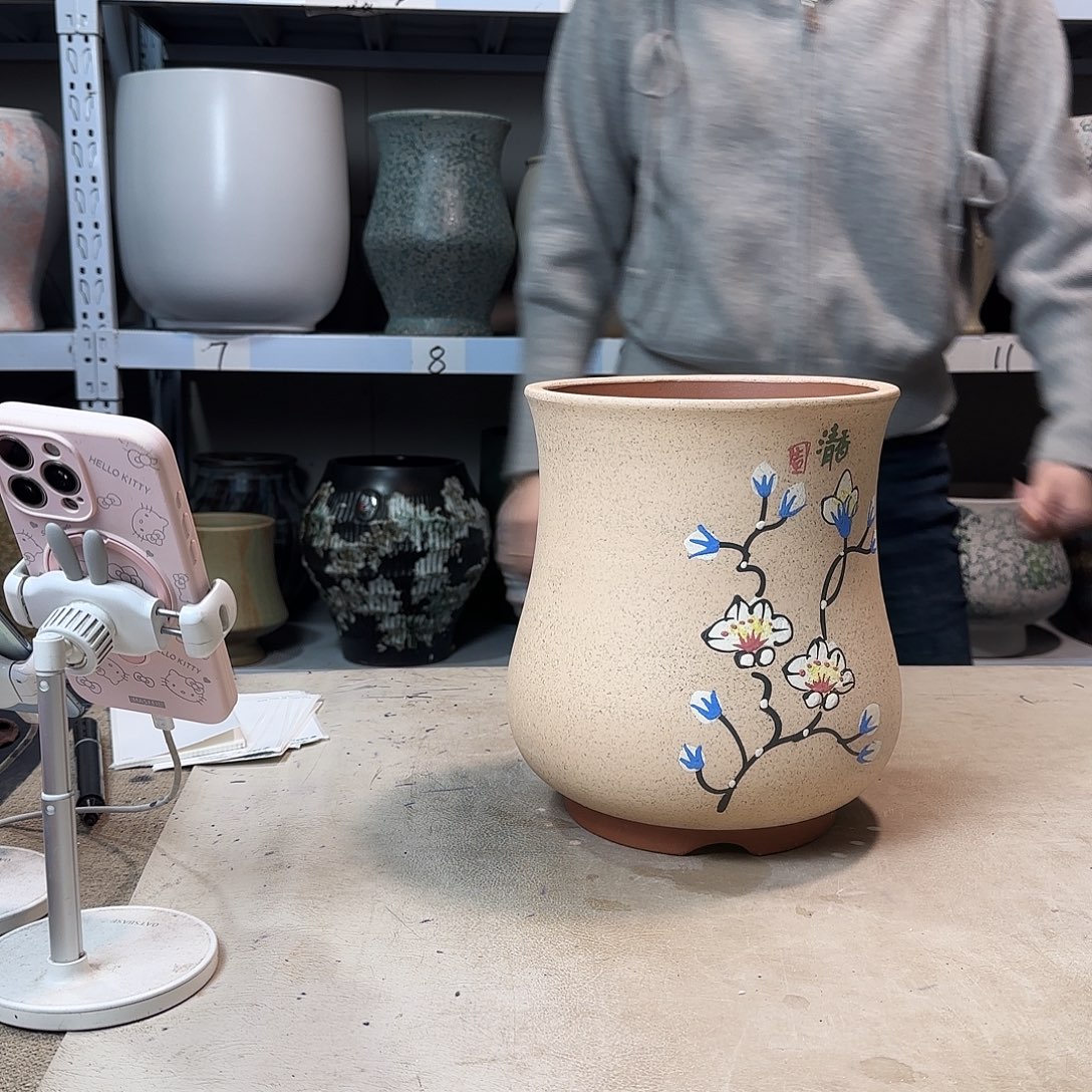 20@24 紫砂花盆尺寸