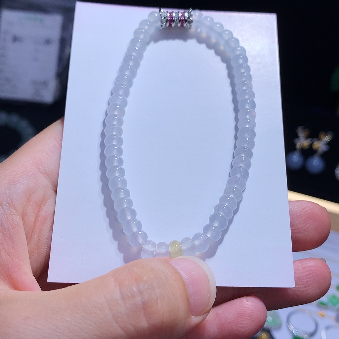 翡翠未镶嵌挂件天然缅甸翡翠Ａ货手串卡5.5