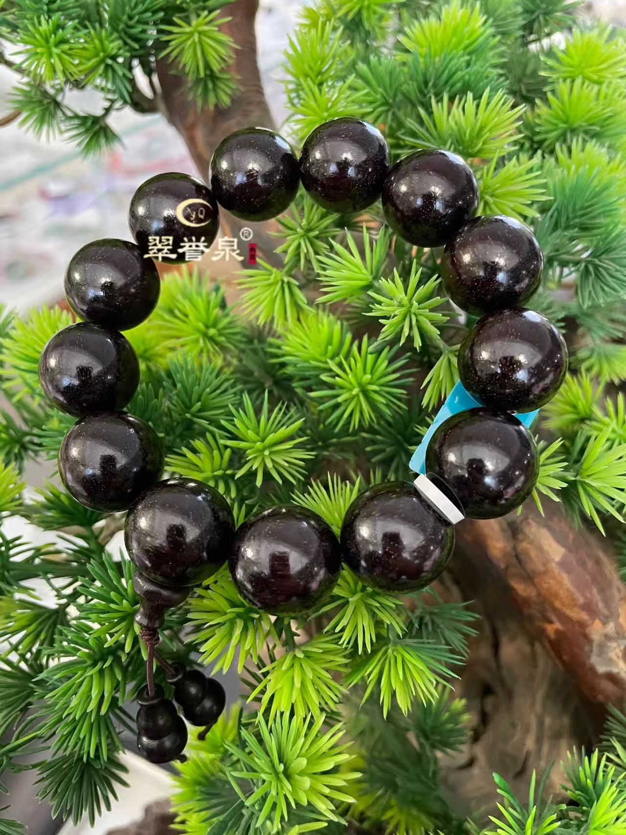 非金属木质手链 天然木手串18mm男士时尚