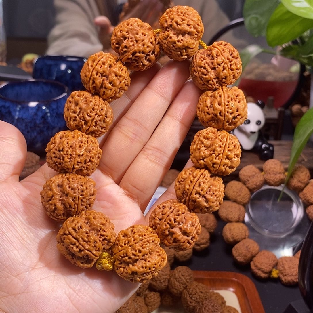 金刚菩提手串粗筋双龙26mm