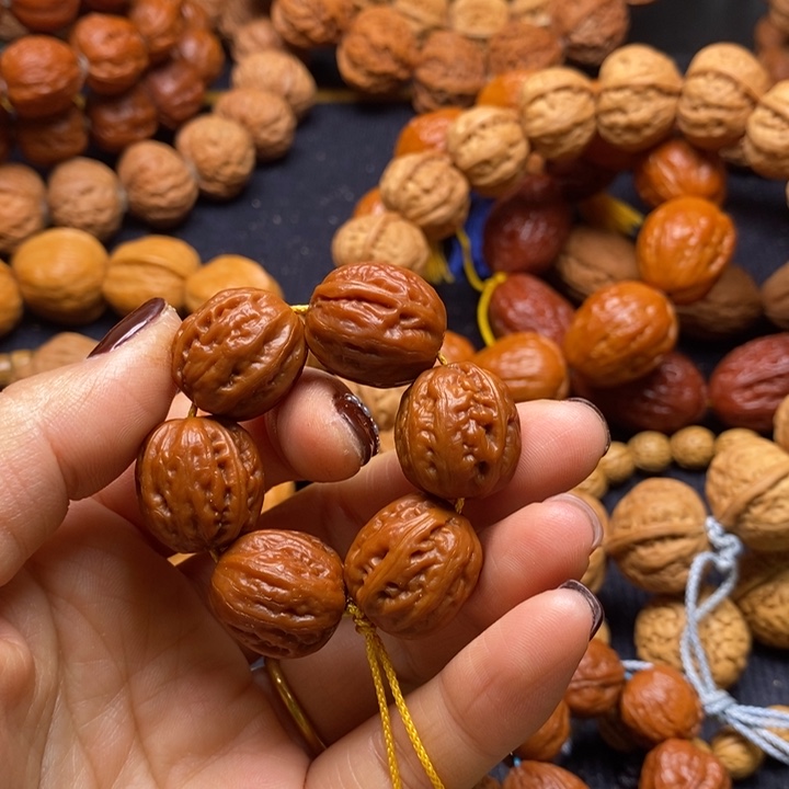 【闪购商品】手串文玩核桃*️绕指柔摸鱼神器