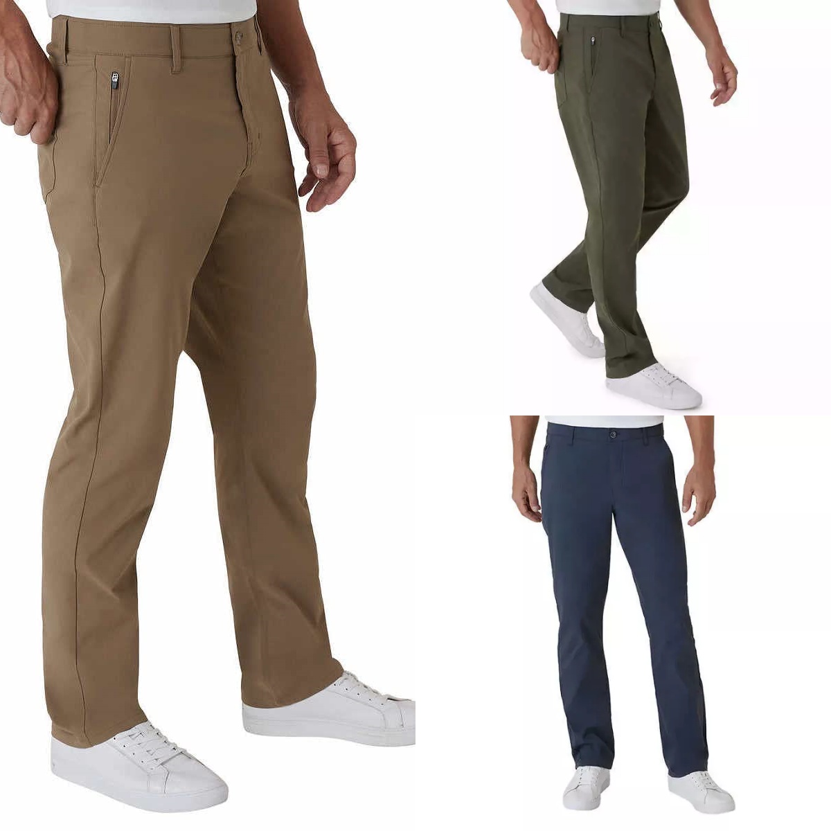 外贸四面弹力男士春秋款户外防风防泼水直筒裤休闲裤百搭长裤9306