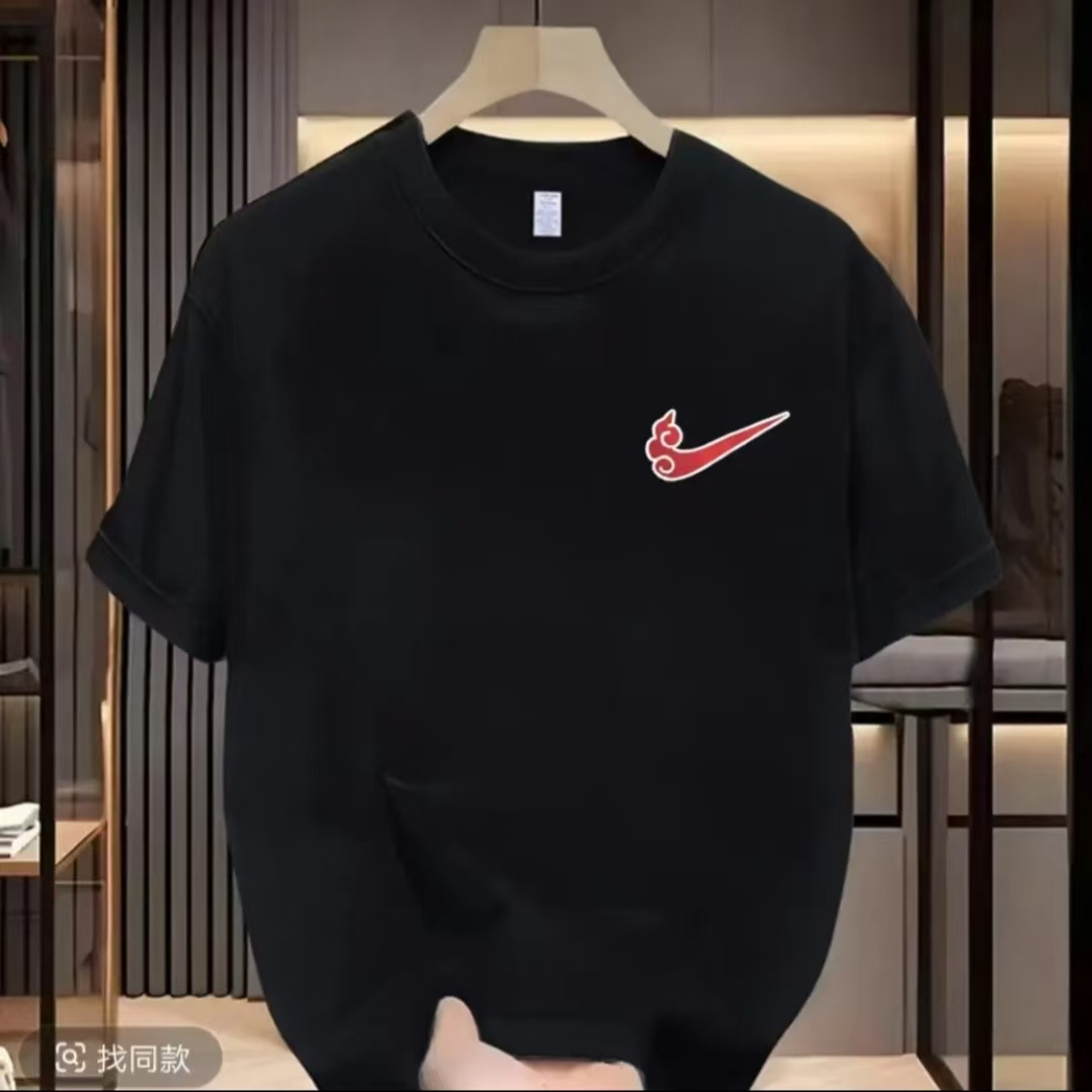 短袖修身半袖t恤彩虹T恤常规圆领夏季网红印花常规款