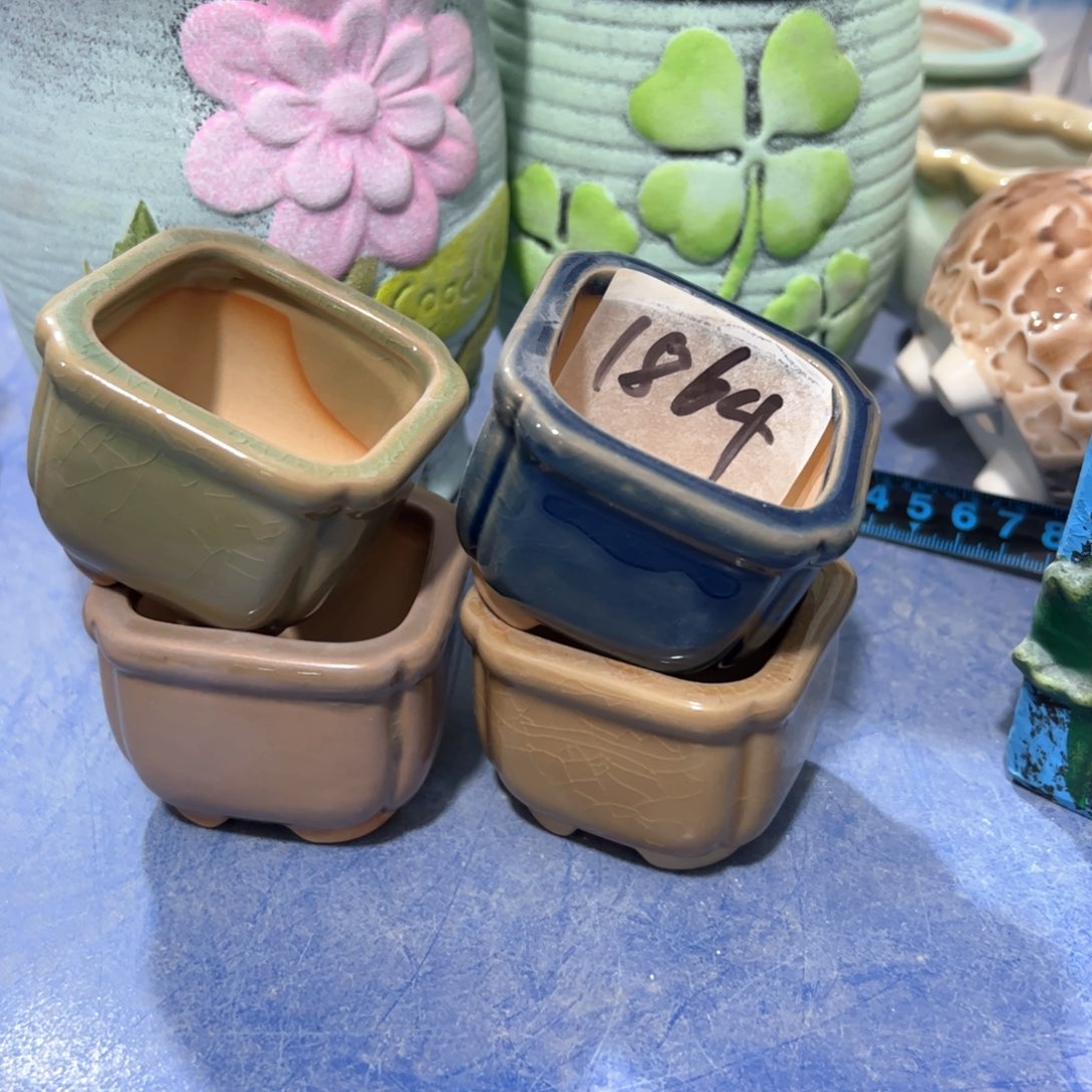 陶瓷多肉小花盆@@1864