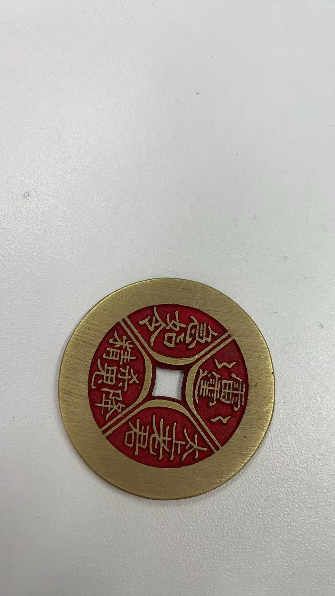 翻砂铜四决山花点砂款特色手工艺制品