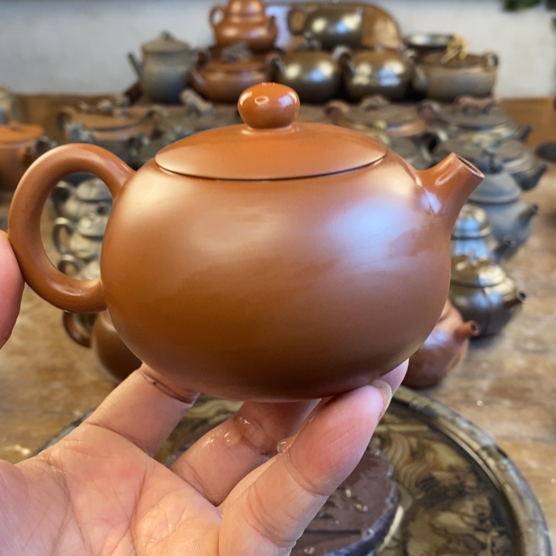 西施壶170cc内推球孔茶壶