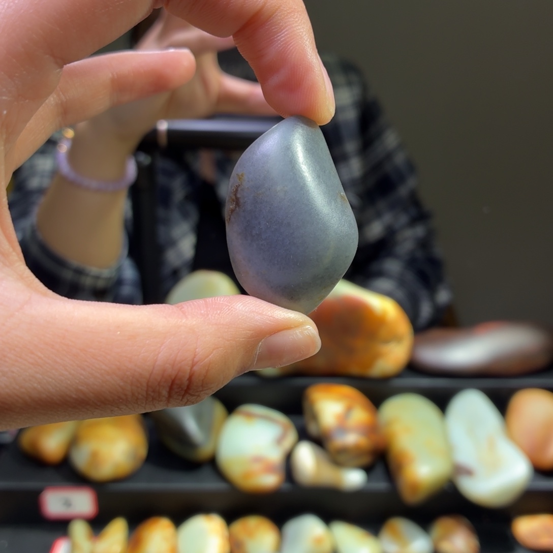 和田玉未镶嵌挂件21.2