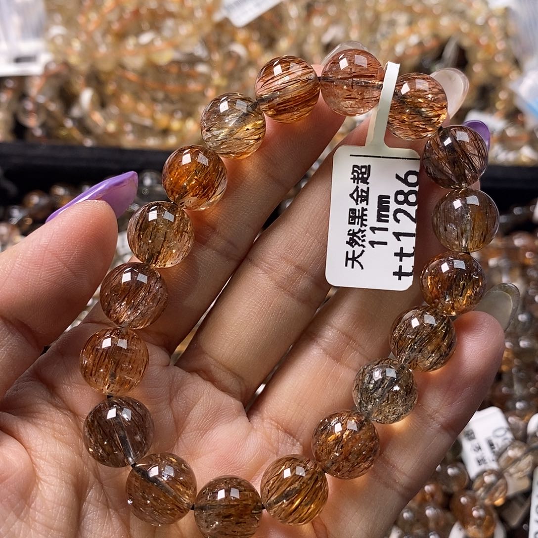 水晶未镶嵌手链水