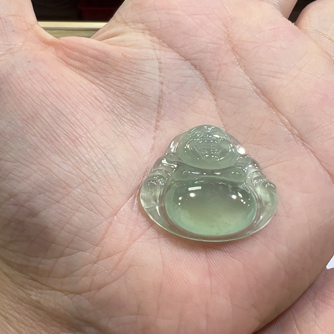 *****翡翠未镶嵌颈饰小佛公