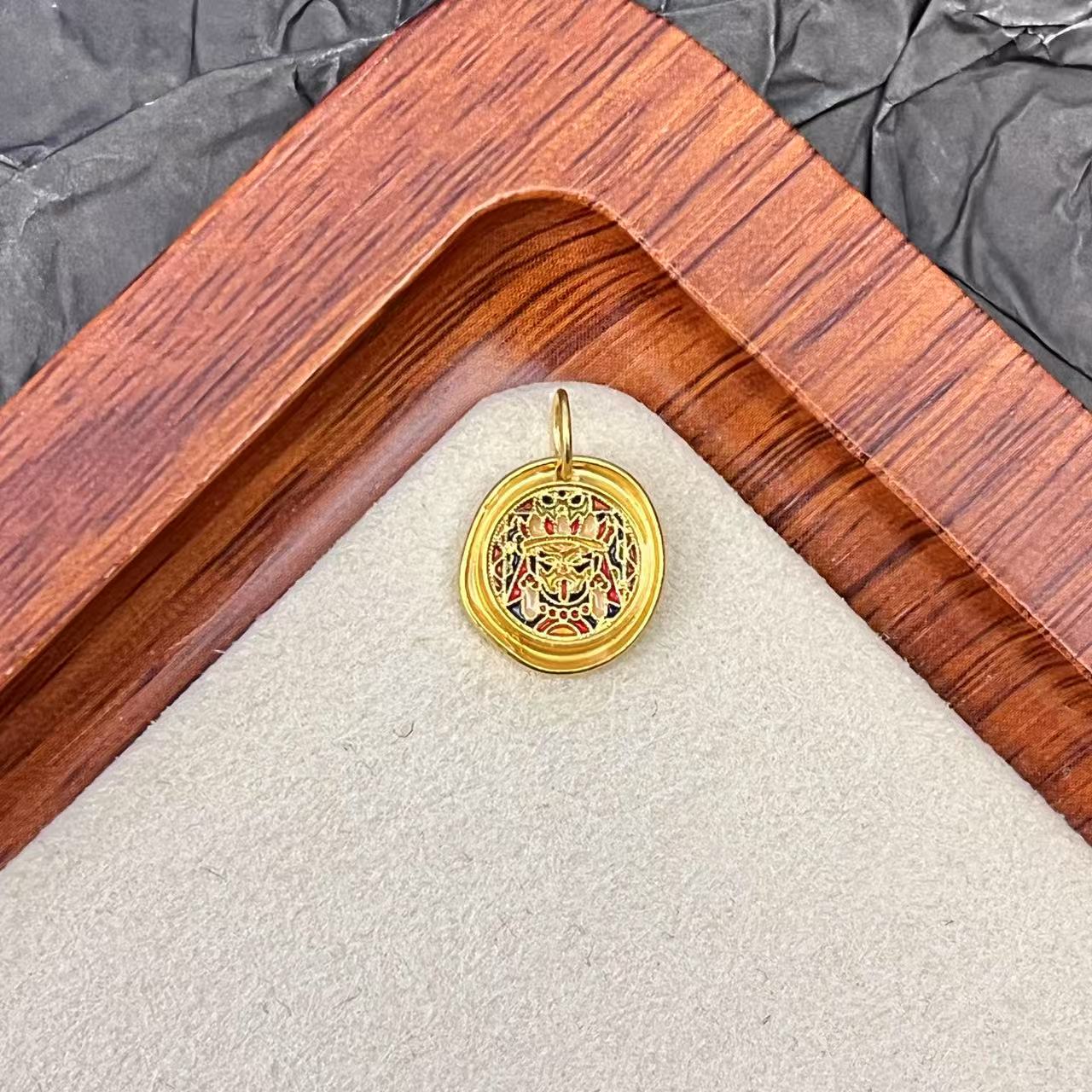 君潮黄金足金999精工小扎基拉姆DP1279