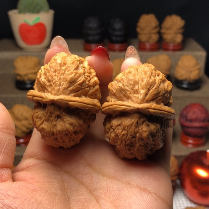 文玩核桃把件20霸王蟾